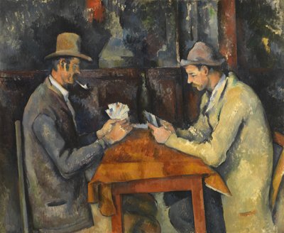 Die Kartenspieler, 1893-6 von Paul Cézanne